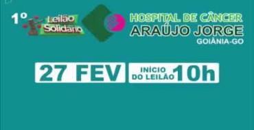 Primeiro leilão solidário do hospital de câncer Araújo Jorge
