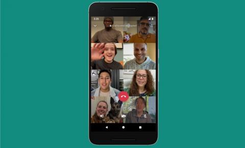 Nova atualização do WhatsApp permite fazer ligação de vídeo com até 8 pessoas