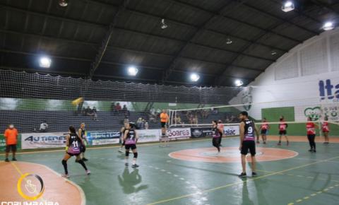 Campeonato de Voleibol Misto de Corumbaíba tem duas partidas realizadas em sua abertura 
