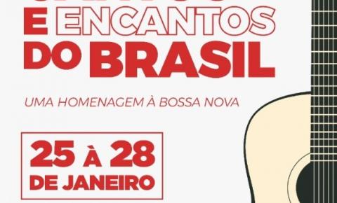 Bossa Nova Mall homenageia músicos brasileiros com a programação especial Cantos e Encantos do Brasil